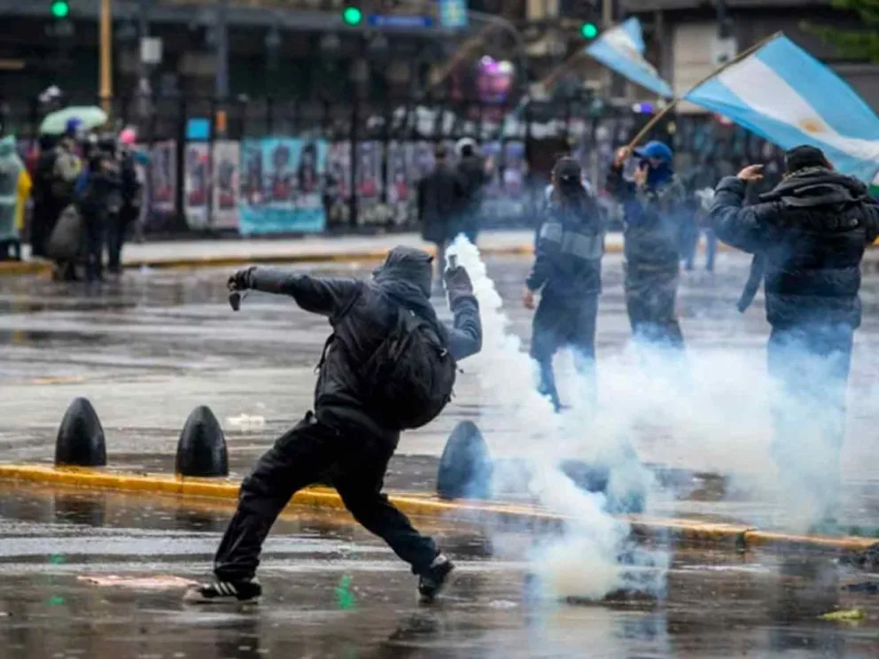 Momentos de tensión y violencia