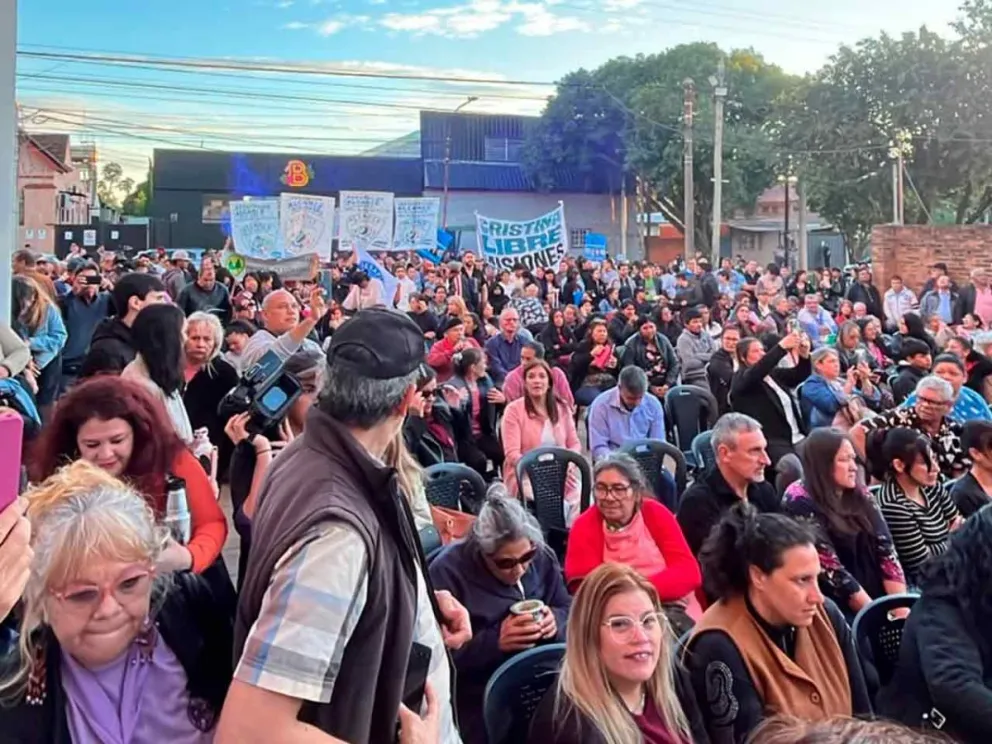 Jornada histórica de celebración del 17 de octubre, en Posadas