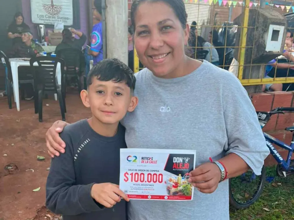 Yesica Núñez - ganadora de la orden de compra de 100 mil pesos