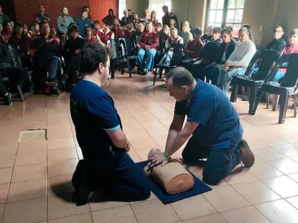 Capacitación teórico-práctica para actuar ante emergencias