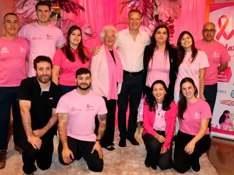 Lisandro Benmaor participó de la velada benéfica
