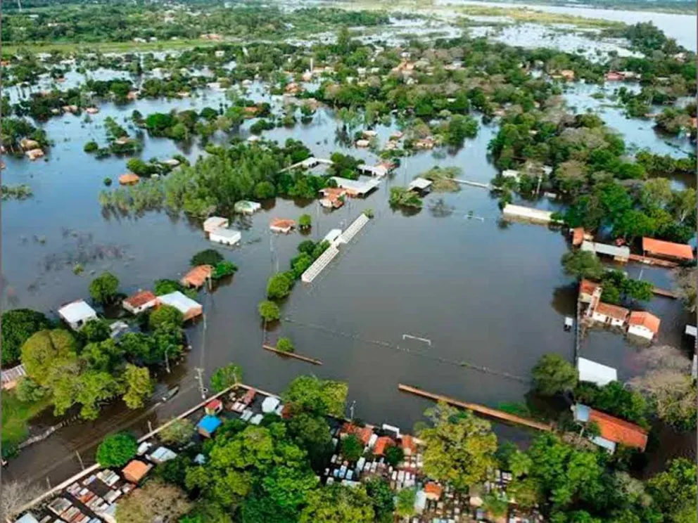  El nivel del Paraná alcanzó los 6,45 metros