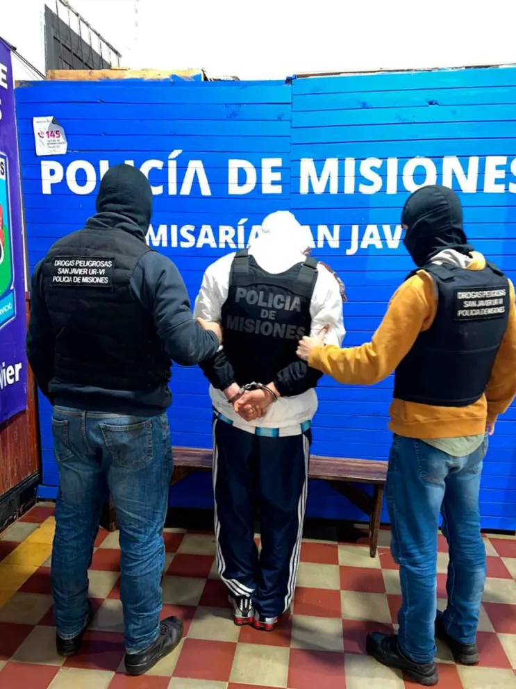 El “dealer”, en la sede policial