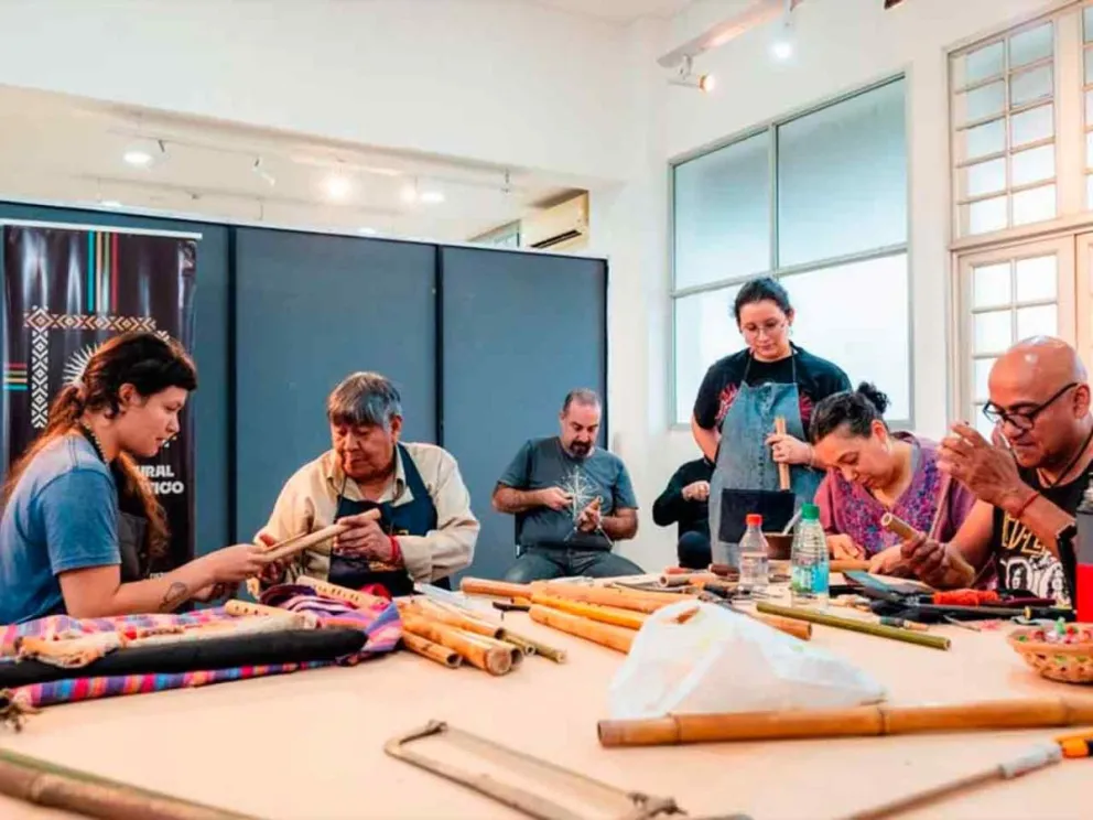 La capacitación se realizó en el Centro Cultural La Estación