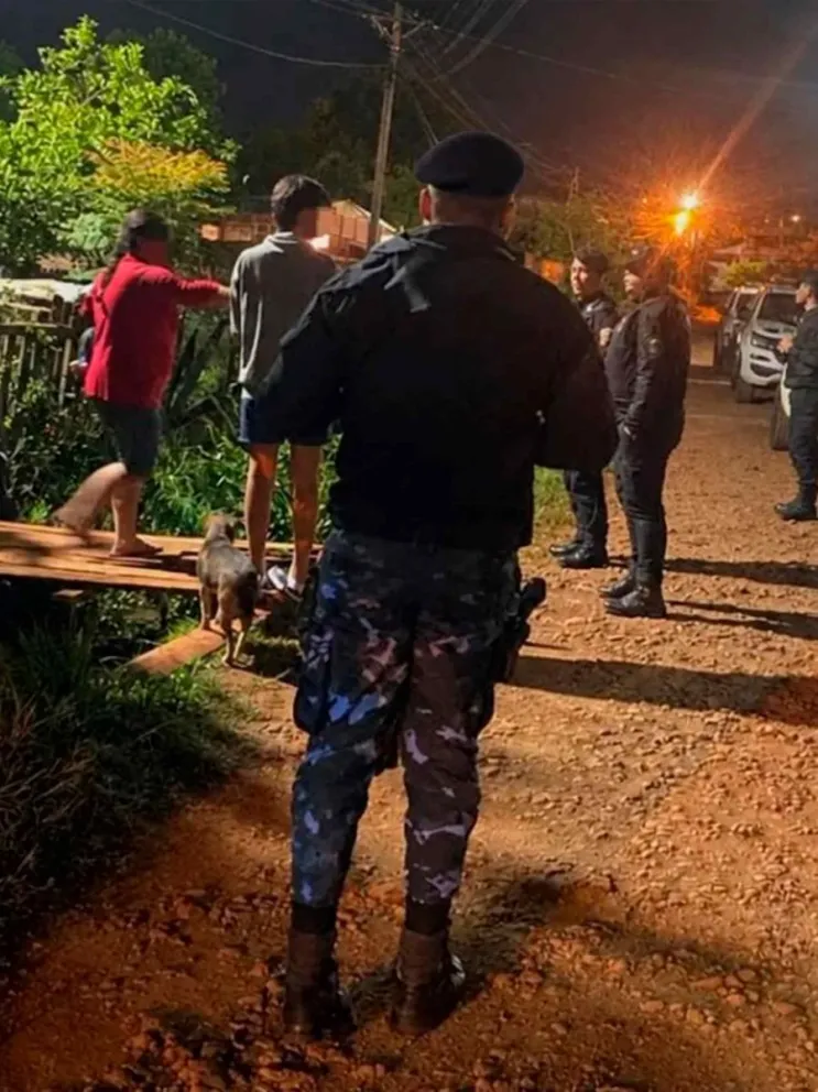 Por una discusión, en el barrio Cantera