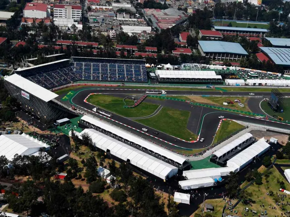  Autódromo Hermanos Rodríguez, en México